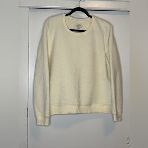 Lucky Brand Men's Off-White Crewneck Sweater
